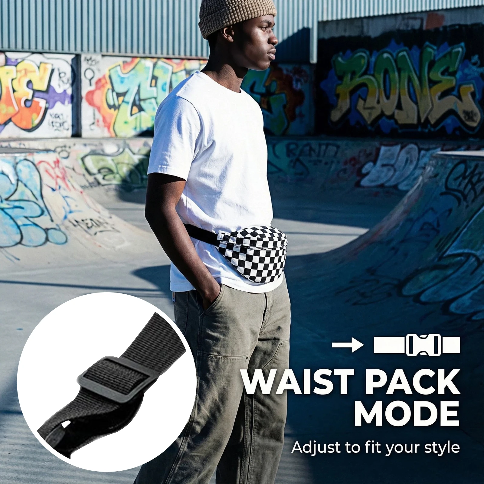 Large Crossbody Fanny Pack,Wat - đánh giá và giá Running Belt