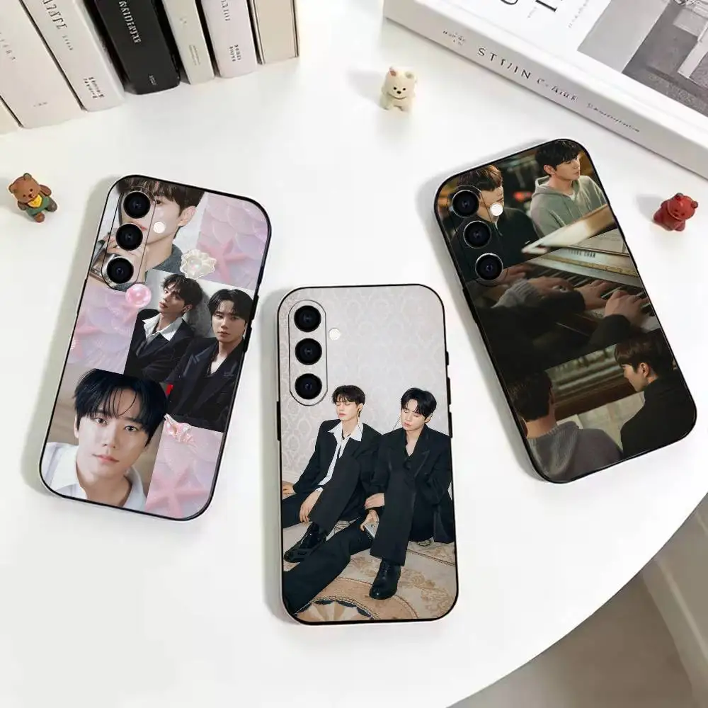 Hot new drama our Hands- Two Sonatas  Soft Silicone phone Case for Samsung Galaxy A73//A72/A70/A53/A52/A51 - Black