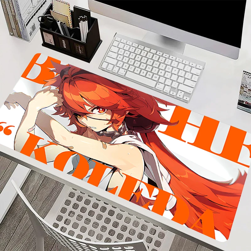 kawaii Mouse pad Professional E-sports Gamer Speed Mousepad Gaming Extended Keyboard Desk Mat