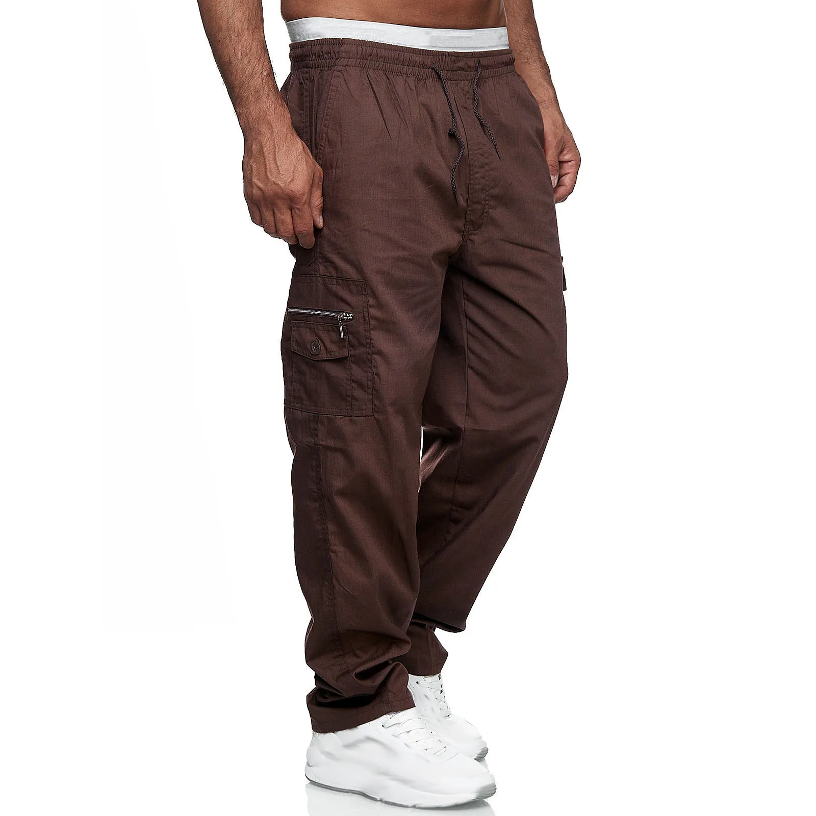 Pantalones de chándal deportivos para Hombre, pantalón informal, suave, talla grande, novedad de 2024