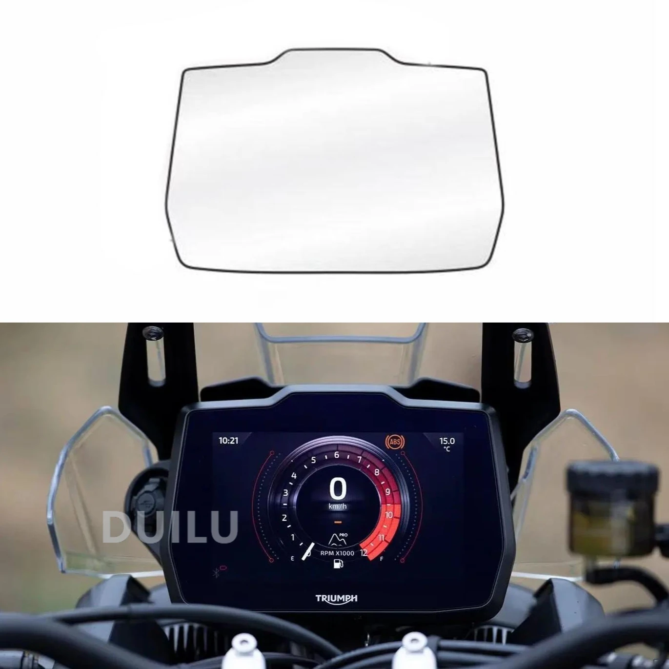 Brand New Motorcycle Dashboard Protective Film For TIGER900 1200 GT PRO 22-24 Anti-Scratch Anti-Glare Cluster Protective Film