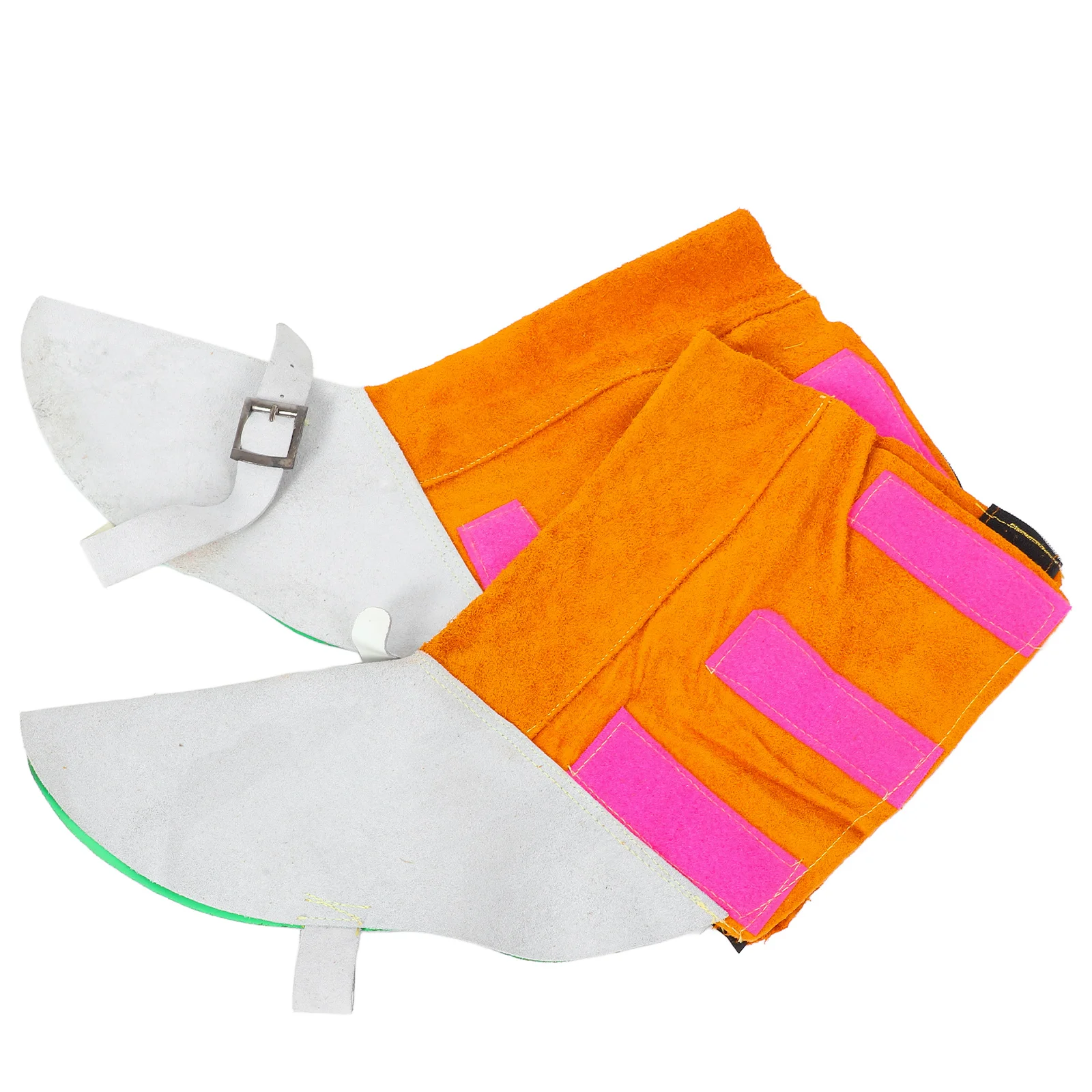 

2Pcs Welder Shoe Covers Fireproof Protective Boot Spats for Welding Work Lightweight Breathable Safety Foot Covers for Men