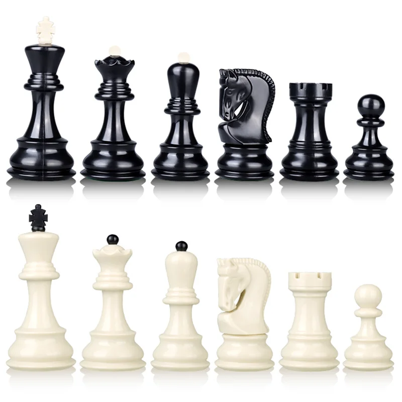 

Exquisite Standard Heavy Plastic Tuba Chess Pieces Excluding Chessboard