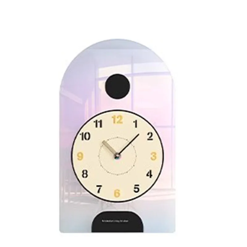 Aesthetic Acrylic Wall Clock Art Free Shipping Modern Cute Simplicity Wall Watch Unique Personalized Reloj De Pared Home Decor