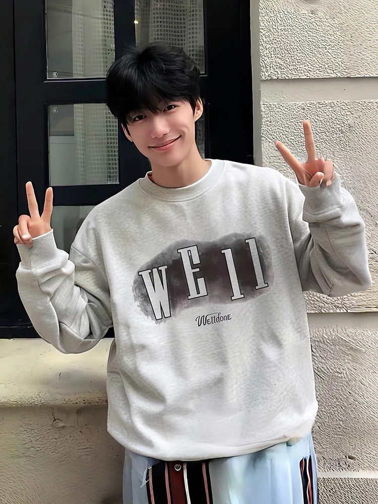 

Утепленная толстовка с принтом Tra Streetwear, осенне-зимняя, модная, повседневная, удобная, хлопковая, с капюшоном