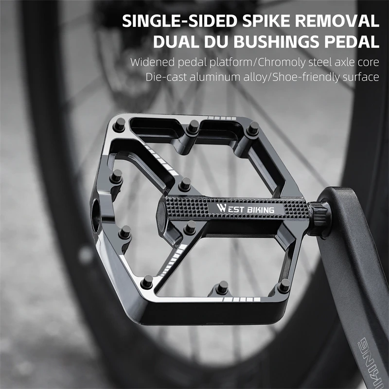 

3 Bearing Bike Pedals Widened Aluminum Alloy Ultralight Sealed for BMX MTB Road Bicycle Cycling Pedals Bike Accessories