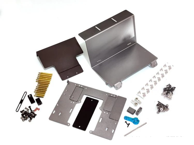 Metal Second Floor Cab Floor for 1/14 Tamiya RC Dump Truck SCANIA 770S R620 VOLVO 750 Mercedes-Benz ACTROS 3363 MAN Car Parts