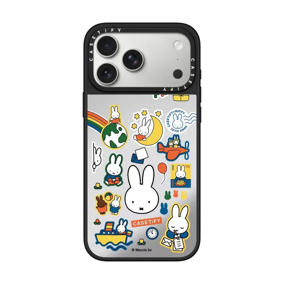 未使用に近い　CACETiFY × Miffy iPhone16Pro CASETiFY miffy iPhone16ケース Japan Miffy Crystal Clear iPhone 16
