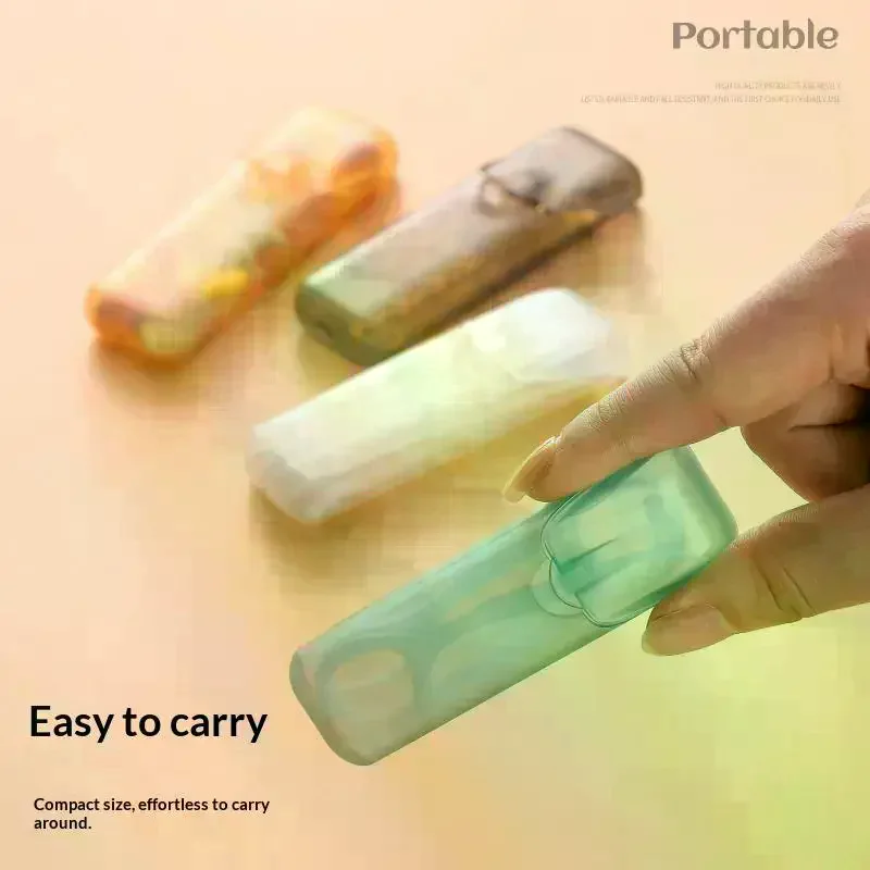 Portable Mini Storage Box Multifunctional Dustproof Small Container For Home Travel Toothpick Tiny Parts Organizer
