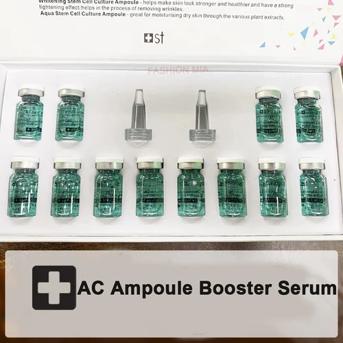 Imagen 1 del producto Kit de Suero Reparador Facial AC Culture Ampoule de 8ml de Corea, para Reparar Imperfecciones, Comedones, Blanquear, Hidratar y Cuidar la Piel