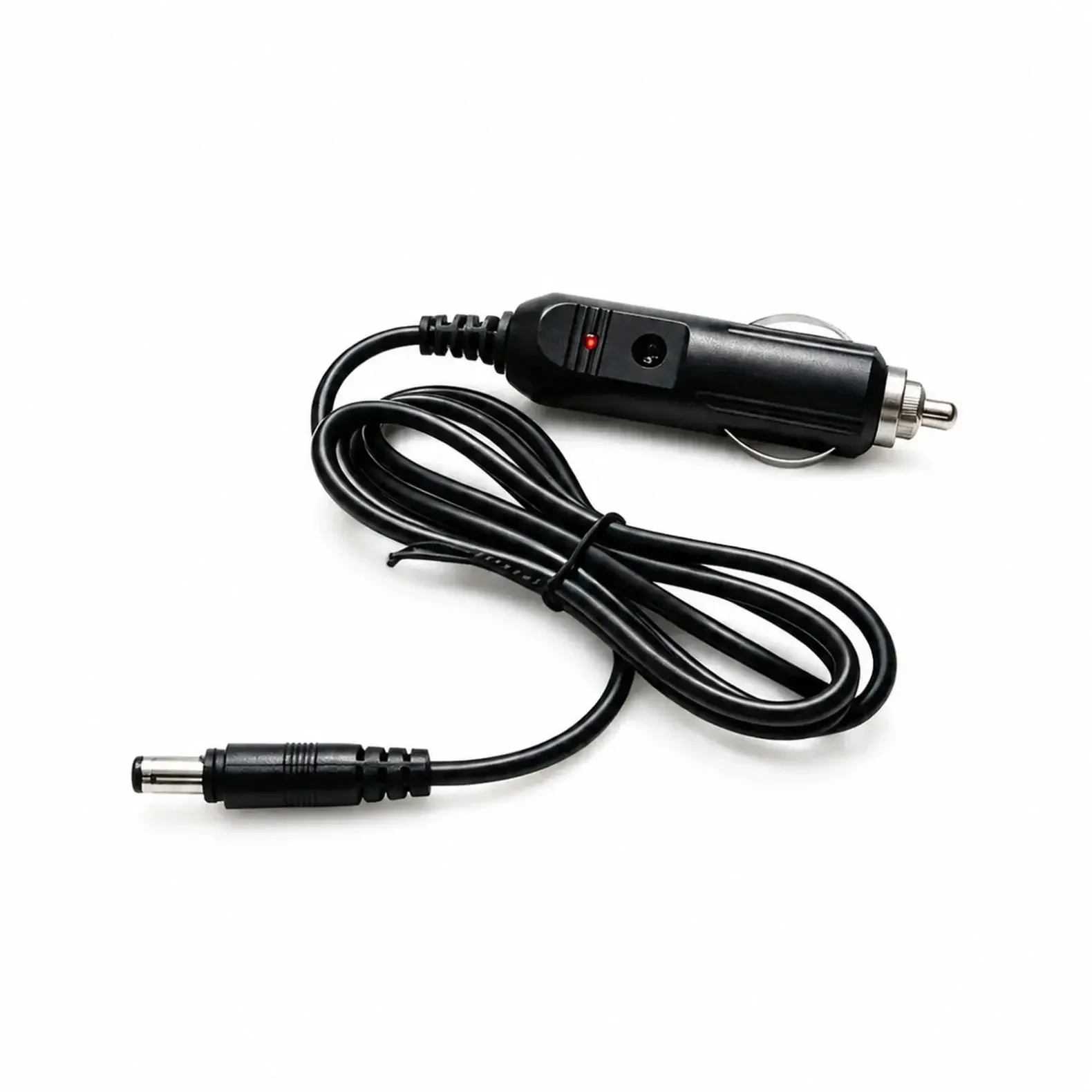 Portable 12V/24V Car Cigarette Lighter Plug Power Suppy Cord Cable with DC 5.5mm*2.1mm Connector for Charger Extension Cablev***