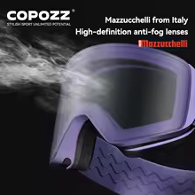 גוגלס COPOZZ OTG X-edge עם מסגרת TPU ועדשות מגנטיות