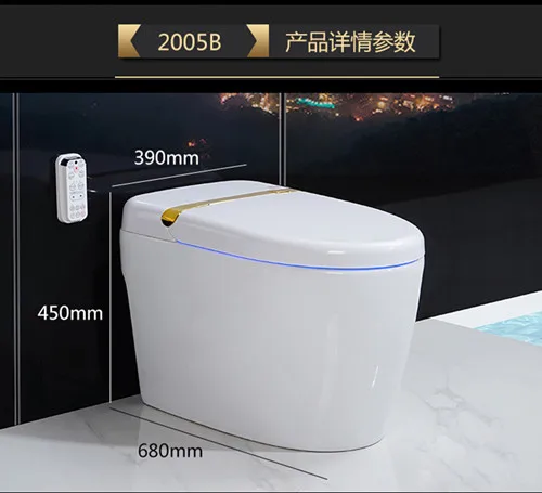 High Quality Ceramic Closestool /Intelligent Toilet Closestool Floor Mounted Smart Toilet Automatic Clean Flushing