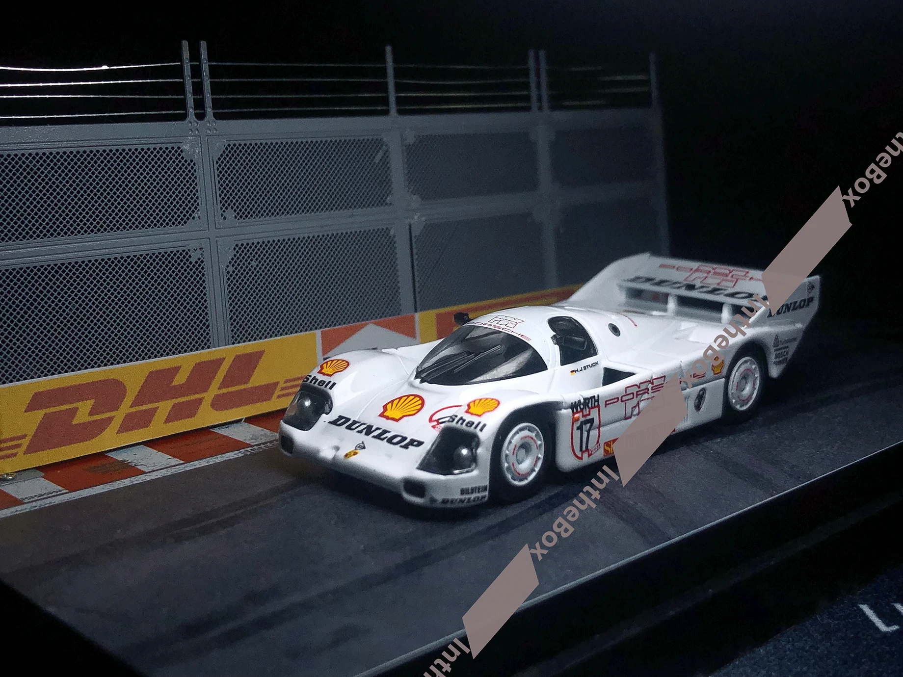 Sparky 1/64 Shell 962 C #17 / #18 Set Diecast Model Car Collection Limited Edition Hobby Toys