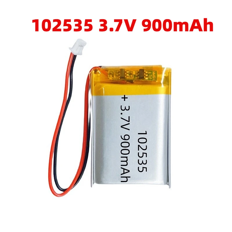 

102535 3.7V Battery Li Po Battery 900mAh Lipo Rechargeable Li Polymer Batteries for Bluetooth Headset Electronics Camera