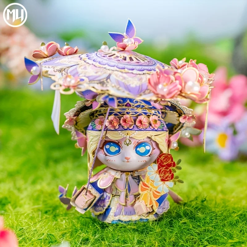 

MU Miao Hua Li 3d Metal jigsaw Puzzle, diy puzzle toy, desktop office decoration, stress-relieving, colorful gift for girlfriend