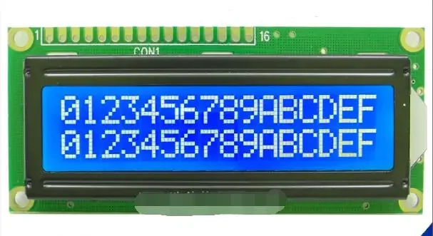 SMR1602-A Blue screen 1602A LCD module blue background white words LCD1602 dot matrix LCD display parallel port industrial 16x2