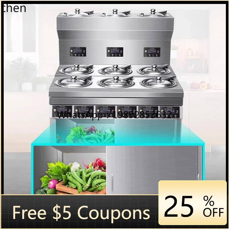 cabinet rice cooker, automatic intelligent multi-head electric cooker, electric takeaway pot