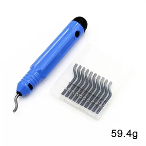 Deburring Scraper Hand Trimming Knife NB1100 Chamfer Trimming Removal Aluminum Alloy Plastic Waste Edge Tool Handle With Blade