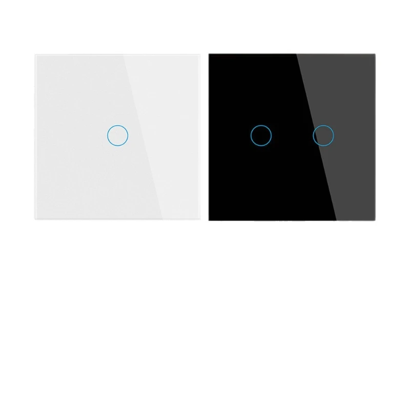 

86 type pure touch switch panel, waterproof, flame retardant and short circuit proof, neutral line required, European standard