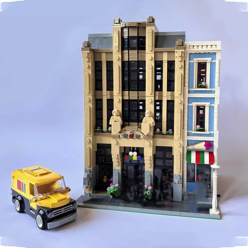 4309 pçs moc loja de brinquedos edifícios modulares blocos de construção adolescente haste educacional construção plástico brinquedo natal presente