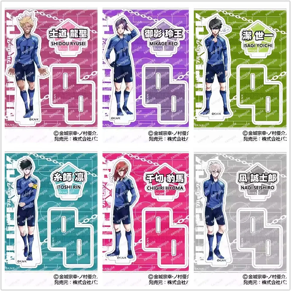 

Anime Nagi Seishiro Chigiri Hyoma Bachira Meguru Itoshi Rin Acrylic Stand Doll Figure Model Plate Cosplay Toy for Gift