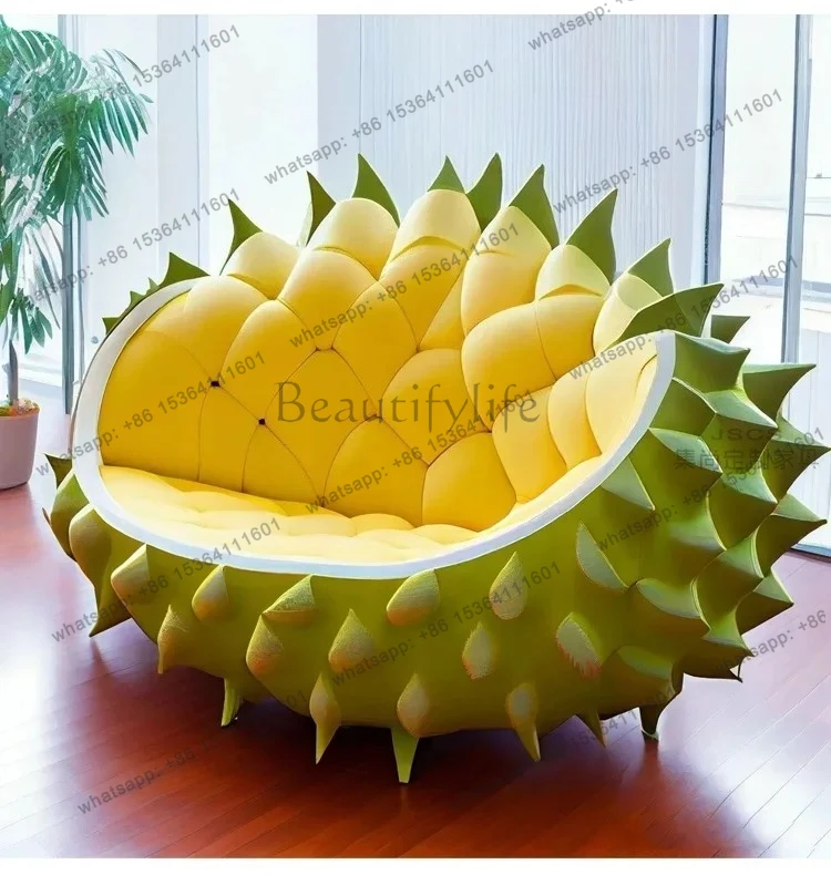 

FG28Creative designer modern soft bag sofa chair simple design sense fashion home simulation durian chair home