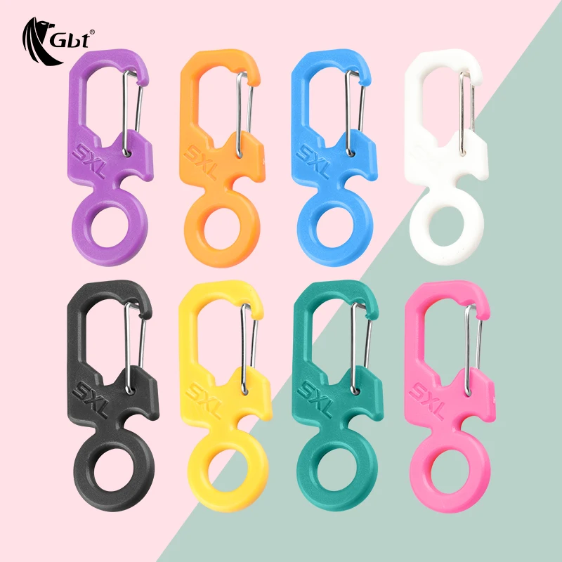 

G-type plastic buckle hook outdoor backpack accessory keychain