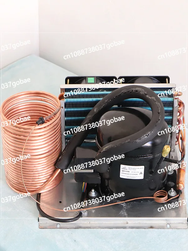 Wave exhaust QD30W small chiller 220V refrigeration circulating water micro refrigeration compressor set