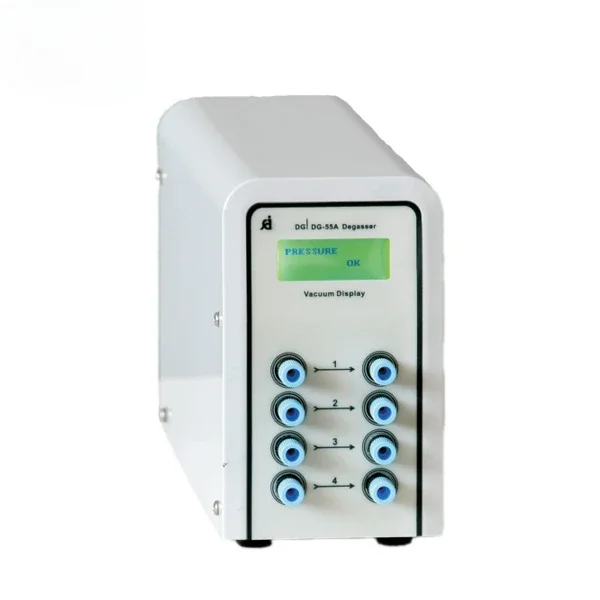 

Онлайн-дегазатор TPS-DG55 для мобильной фазы с опциональными 2, 3, 4 каналами для растворителей для систем HPLC