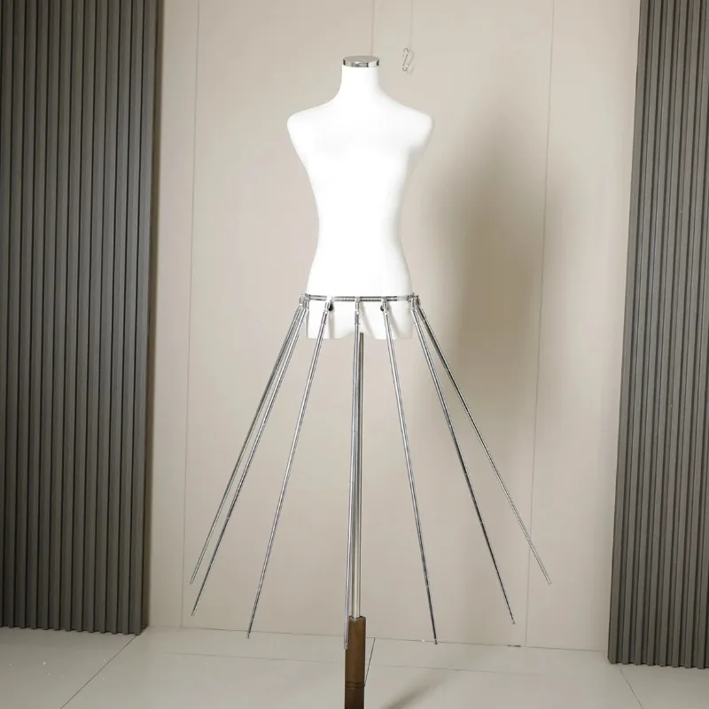 

‌Mannequin Skirt Clip Expander - Adjustable Dress Flare, 360° Photo Shooting Display, Velcro Clamps & Wrinkle-Free