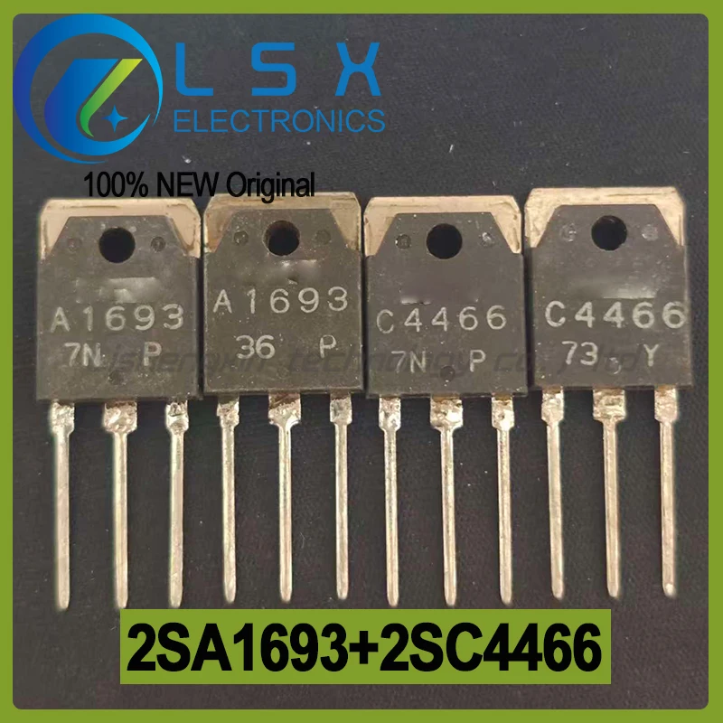 5 pares (10 piezas) 2SA1693+2SC4466 C4466 A1693 TO-3P