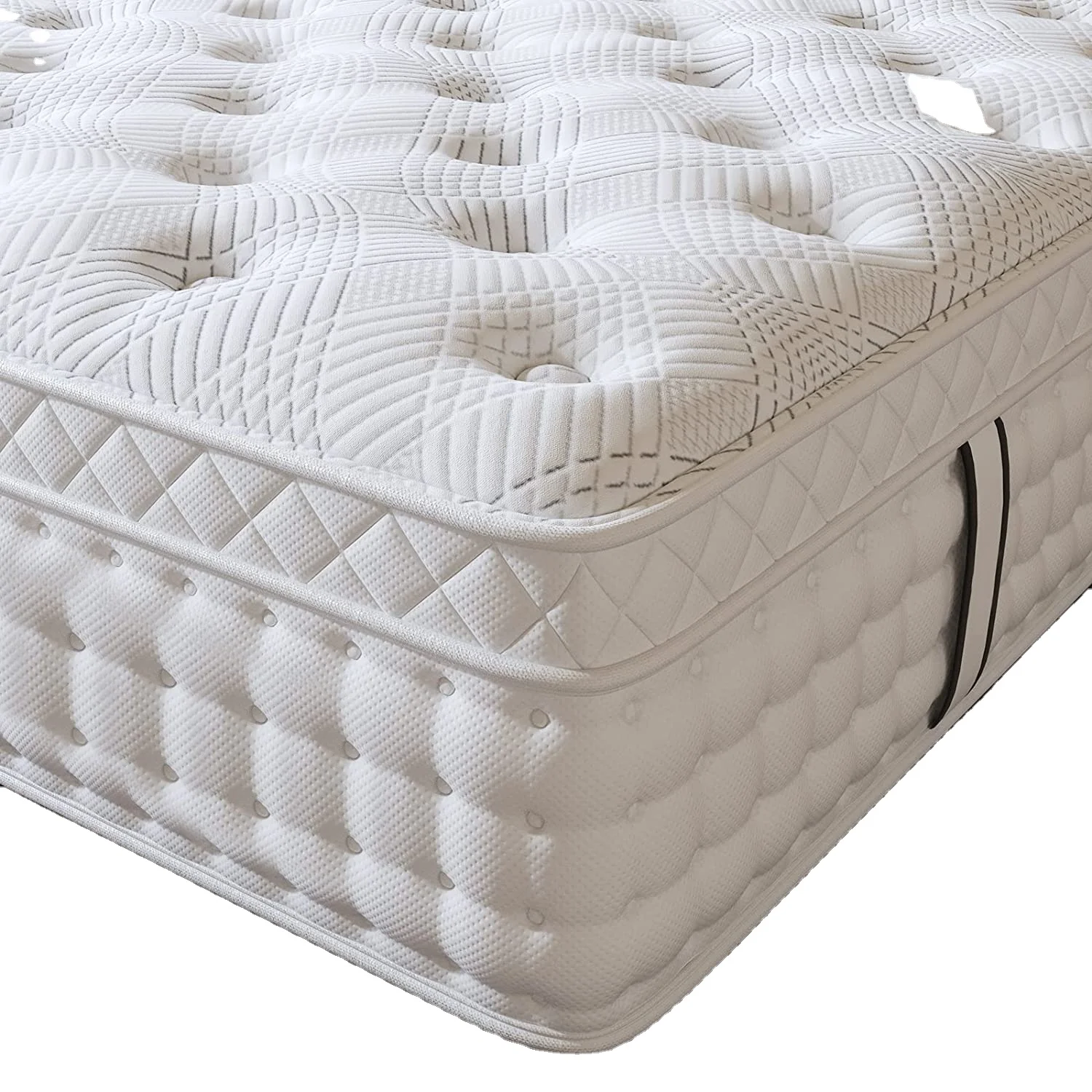 Colchón de una sola primavera con amortiguador de aire, colchones de espuma viscoelástica de Gel, soporte para muebles de dormitorio, firmeza media, cama de 30 Cm de altura