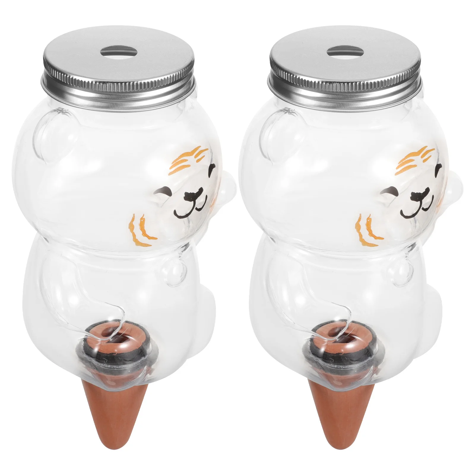 

2Pcs Automatic Plant Waterer Creative Self Watering Device for Indoor Potted Plants Garden Watering Tool Durable Practical