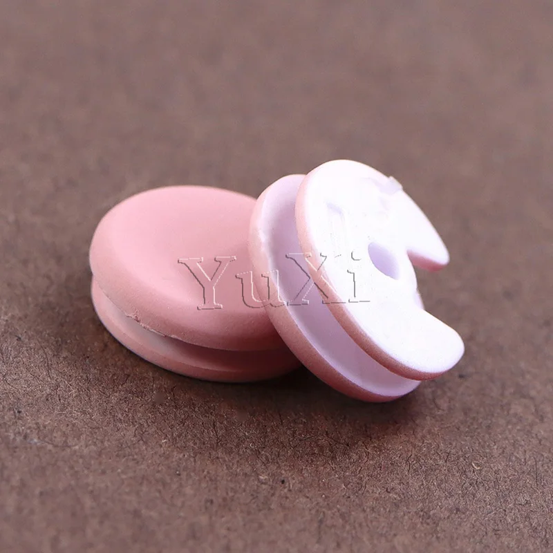 YuXi 2 uds para 3DS 3DSXL 3DSLL controlador analógico tapa de palanca 3D tapa de Joystick para nuevo 2DS 3DS LL XL piezas de reparación de botón de palanca de mando