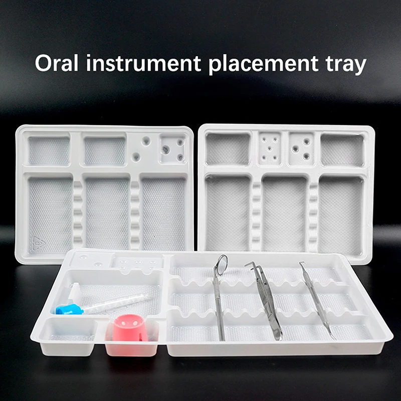 5pcs Disposable Washable PVC Tattoo Tools Tray Holder Organizer Pigment Storage Dentist Supply Permanent Makeup Accessories