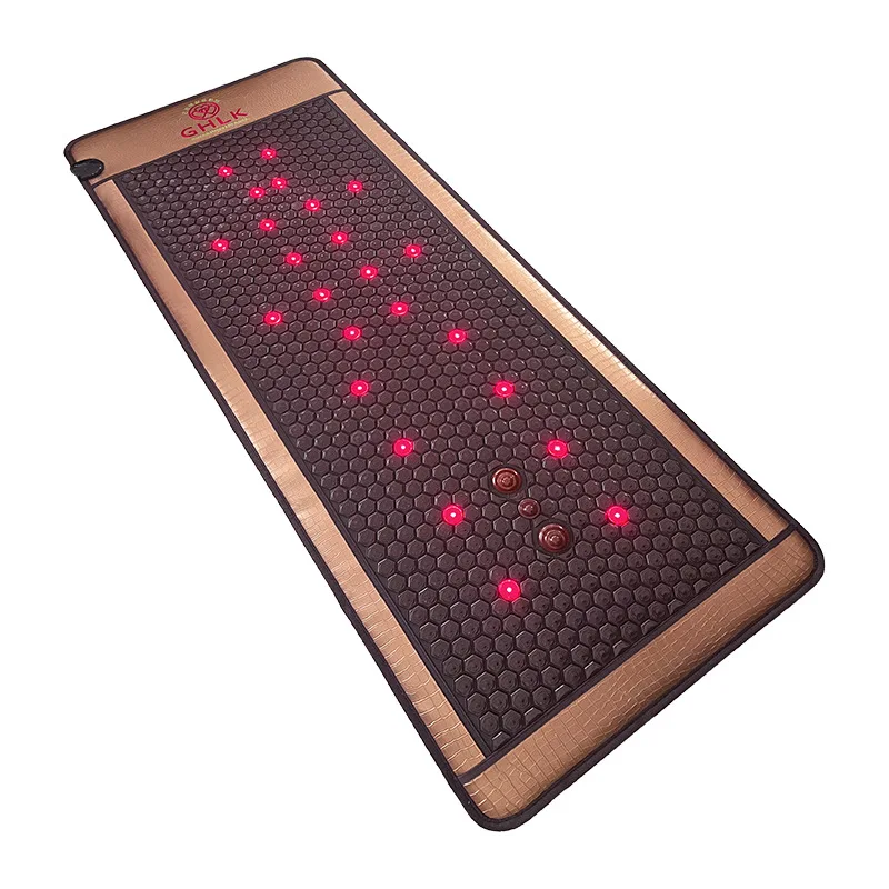 Photon Energy Jade Mattress, Far Infrared Heating Hot Compress, Dehumidify & Dispels Cold, Magnetic Therapy Physiotherapy Pad