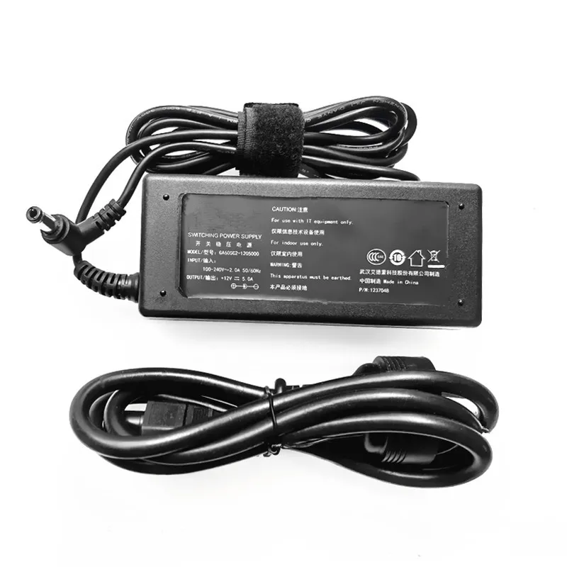 AC Adapter Charger 215A73440 For Philips AOC 12V 5A 60W 5.5x2.5mm GA60SC2-1205000 ADPC1260AB Monitor Power Supply