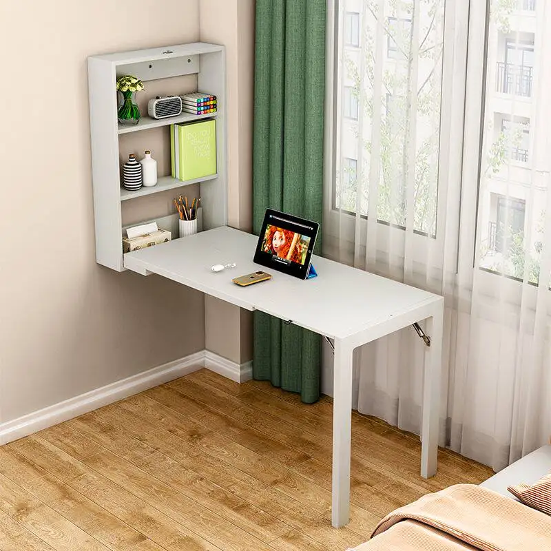 Wall wall foldable table Variety of functions Home computer Small desk Simple