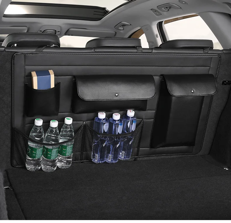 for JAC JS6  JS8 Sehol X8 Trunk Storage Bag Multi-functional Seat Back Storage Bag in the Trunk