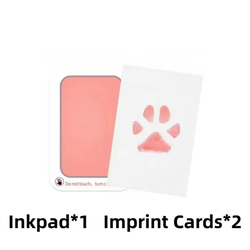 Cute Pet Footprints Ink Pad Year Old Commemorative Siblings Ink Pad Student Graffiti Handmade Printing Mud view 4