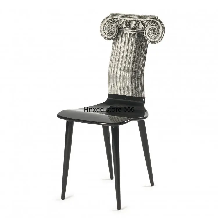 Italian Roman Column Dining Chair