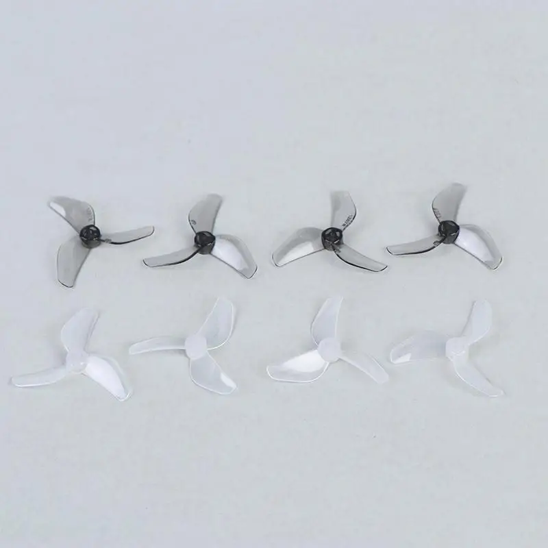 4Pcs(2CW+2CCW) Tiny Prop 1207 31mm 3-Blade Propeller For RC FPV Racing Drone Compatible With Air65 II Hole Diameter 1mm