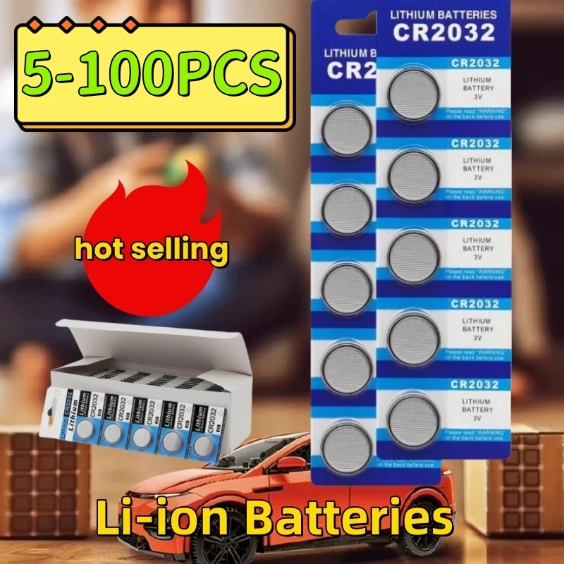 Factory Direct Sale Compact Ideal For Multiple Devices Long-lasting Reliable Great Power Output Cr2032 Button Battery Versatile