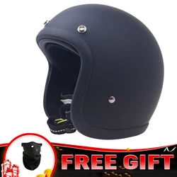 Retro Small Shape Motorbike Helmet 500TX Helmet Open Face Helmet Japanese Style Korea Style Low Profile Motorcycle lightweight