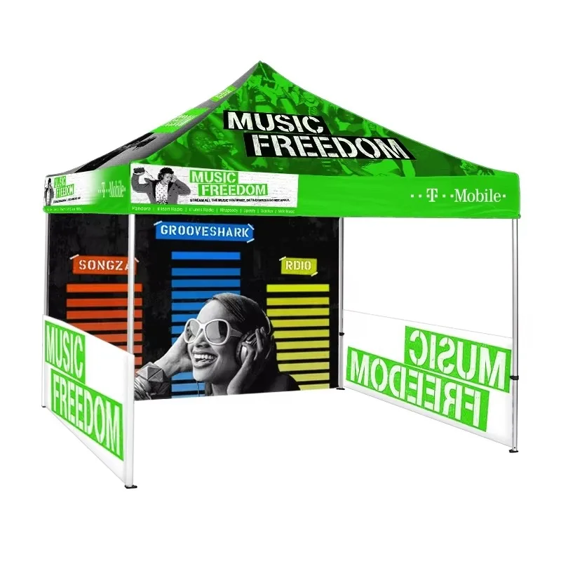 

10ft Outdoor Waterproof Exhibition Tent Advertising Pop up Canopy Tent Oxford Cloth Pop up Tent