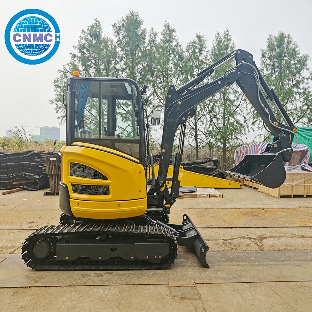 Mini Excavator 2.6 Ton Crawler Hydraulic Small Digger Backhoe Excavator Multifunctional CE EPA Certification Farm Garden Use