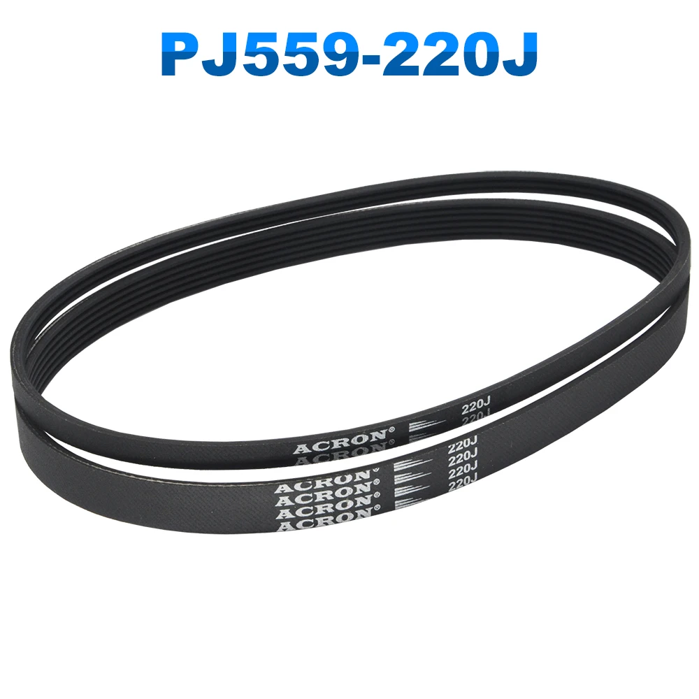 

V-Belt PJ559 220J 3/4/5/6/7/8 Ribs For DIY RC Model Motor Transmission Timing Belt