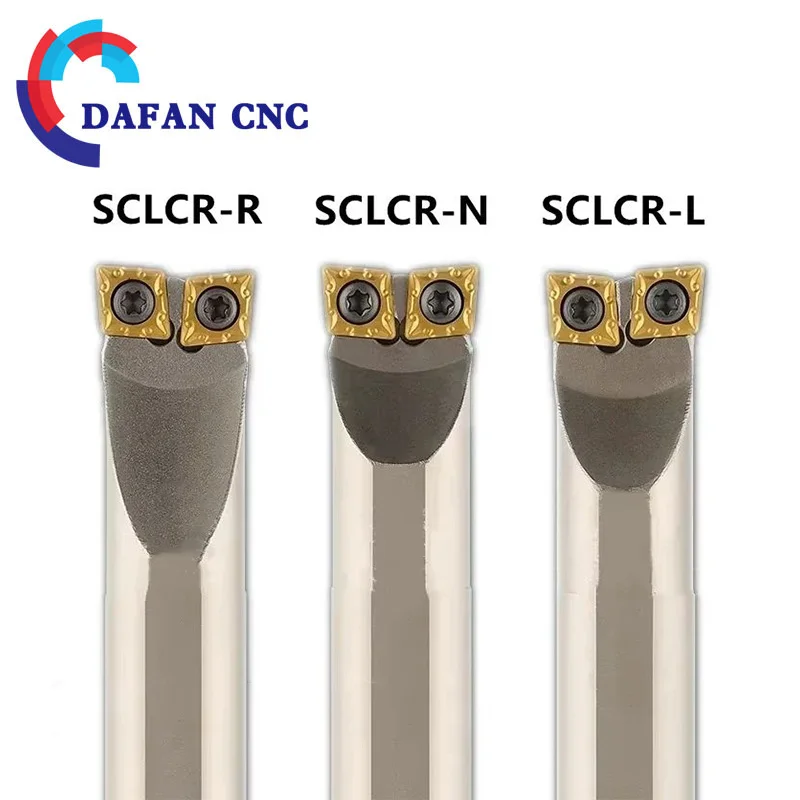 

SCLCR Высокоточный токарный инструмент с карбидной вставкой с двойным держателем, CCMT, для токарной обработки внутренней/внешней токарной обработки и прецизионной шлифовки