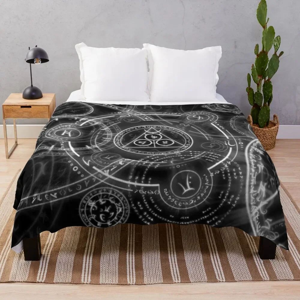 

Viking Runes Throw Blanket Sofas Bed covers Decoratives Decorative Sofas Sofa Throw Blankets